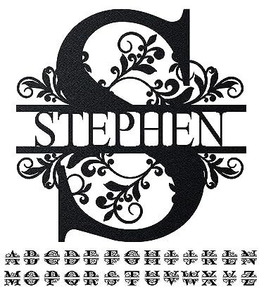 Panneau en Métal Personnalisé - Décoration Murale, Art Mural, Nom de Famille, Porte