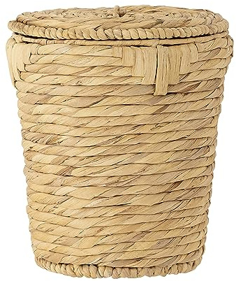 Bloomingville Peri Panier avec couvercle en jacinthe d'eau