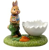 Villeroy & Boch - Annual Easter Edition huevera 2024, 9,5x6x9 cm, porcelana Premium, artículo de coleccionista limitado, lavar a mano, multicolor