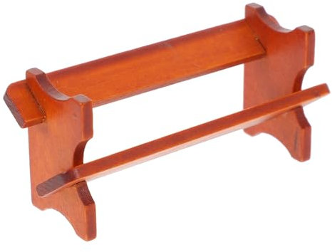 NAMOARLY Miniatur Bücherregal Aus Holz Puppenhaus Deko Stilvolles Mini Bookcase Für Wohnaccessoires Für Miniaturszenen Und Puppenhauszubehör