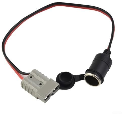 Zoegneer 50A Per Anderson Stile Connettore Per Accendisigari Presa Femmina 2468 12AWG 50Cm Per Rimorchio Auto