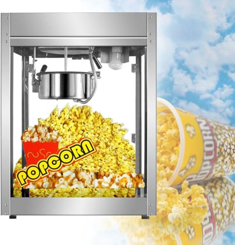 SACLMD Máquina de Palomitas de Aire Caliente 1400W,máquinas de Palomitas para el hogar,máquina de Palomitas Profesional,para Fiestas de Navidad y Noches de Cine,220V