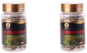 HENANX 60 Pcs Plant Root Condensed Aquarium Fish Tanks Water Plant Non Toxic Rich Nourishing Fish Accessories Bubbler