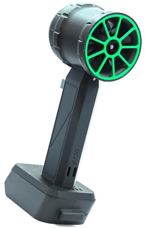Garosa Ducted Jet Fan Built to Last PETG Carbon Fiber Portable and Powerful Blower for Car Keyboard Compatible with (Compatible with 18V 21V Battery #-D)