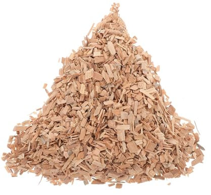MAGICLULU 1tasche Holzspäne Aus Hickory Zum Grillen Und Räuchern Von Fleisch Kompatibel Mit Gas Und Holzkohlegrills Vielseitig Für Backen Und Braten Einsetzbar Einfach Über Kohlen Zu