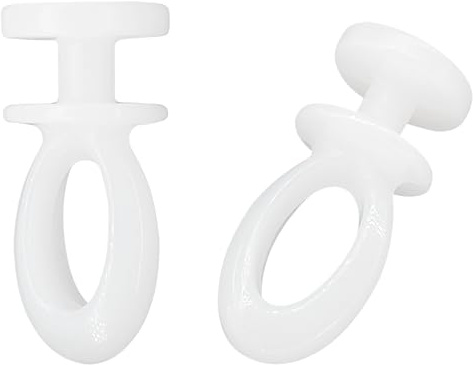 130 PCS Curtain Track Gliders Rollers – Silent Curtain Pulleys for Ceiling & Wall Mounted Rails