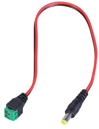 5.5x2.1mm Spina Maschio 12V Cavo di Alimentazione Spina di Alimentazione Connettore Presa Per Fotocamere Luci LED Altoparlanti Fan