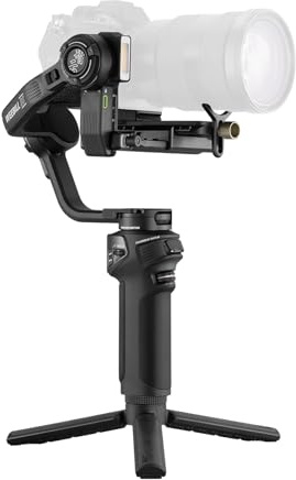 Horett WEEBILL - Cámara de mano combinada 3S de 3 ejes, estabilizador de cardán de liberación rápida, luz de llenado integrada, batería de carga rápida, carga máxima de 3 kg, repuesto para cámara DSLR