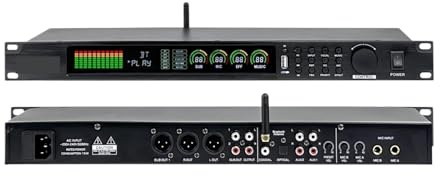 Professioneller Digitaler Hall- Und Multieffektprozessor, Audioprozessor, Equalizer, Bühnenaufführung, Anti-Heulen(GAX-KM990)