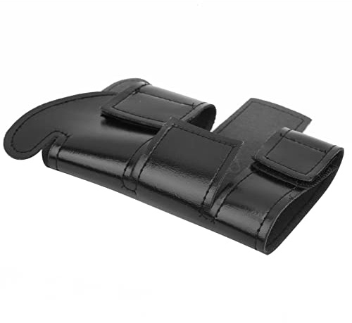 HETHLIF Trumpet Valve Guard, Trumpet Bags & Cases Accessories Easy Installation and Removal PU Leather and Hook, Loop Closure Protect From Scratches