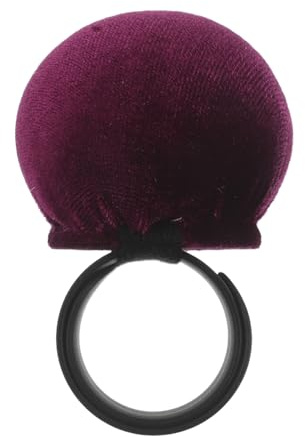 EXCEART Cuscino Porta Spilli da Cucito in Velluto Regolabile da Polso, per Progettazione Artistica Accessori Sartoriali
