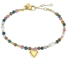 LOTUS Style Pulsera Mujer Acero Inoxidable 316 ml LS2553-2/2 | Sofisticado Brazalete con Pulido y Acabado Refinado 20 cm, Regalo de Cumpleaños, Aniversario, Ocasiones Especiales