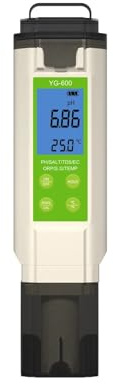 NGTFDCP Compteur TDS, Testeur d'eau Numérique 7 en 1 0 9990ppm PH TDS EC ORP, Analyseur De Qualité, Moniteur Filtre, Test Rapide, Piscines Hydroponiques D'aquarium,pour Eau Potable