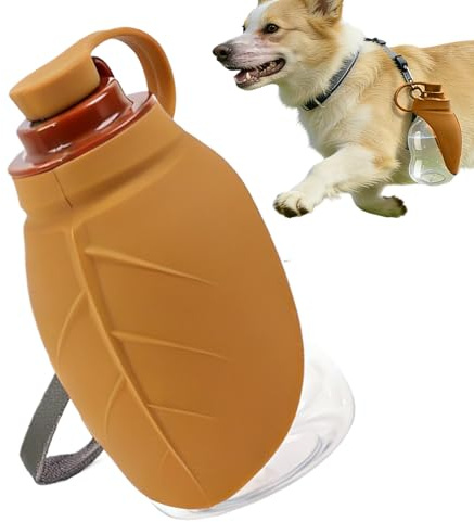 Botellas de Agua para Perros, Taza para Beber y Comida a Prueba de derrames, Botella de Viaje para Perros, para Gatos, Cachorros, hámster, Conejo, Jaula, Perra, Exterior y Camping