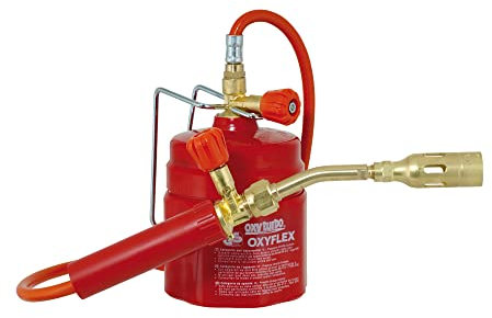 KIT SALDATORE MOBILE PROFESSIONALE CANNELLO RISCALDO SALDATURA ART.504060 CON 2 CARTUCCE BUTANO 190gr INCLUSE