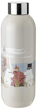 Stelton Keep Cool Trinkflasche, 0,75 l. - Sand - Moomin