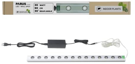 Parus by Venso Wall Spot 90cm, Abstrahlwinkel 30°, LED Wachstumslampe, Grow Light für Zimmerpflanzen und Grünpflanzen, Fassaden- und Wandbegrünung
