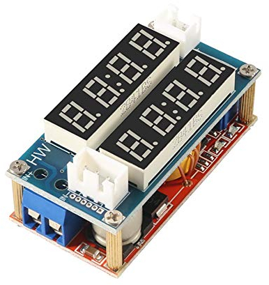 RH-HPC Power Converters 2 In 1 5A Adjustable Power Constant Current Constant Voltage CC/CV Step-down Charger LED Lithium Battery Charging Module