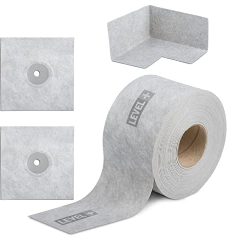 Bandset Dichtset Dichtband Innenecken Wandmanschetten Abdichtung unter Fliesen für Innen Außen Dusche Bad Balkone Set G14