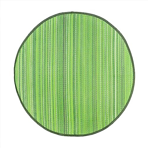 Marrakesch Outdoor Teppich Rund Ayanna 120cm Outdoorteppich wetterfest modern Für Terrasse Balkon oder Garten