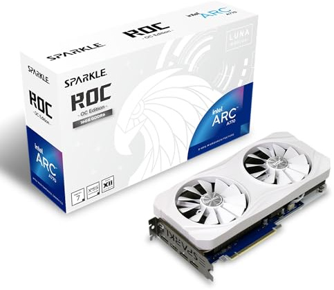 SPARKLE Intel ARC A770 ROC Luna 16 GB Bianco