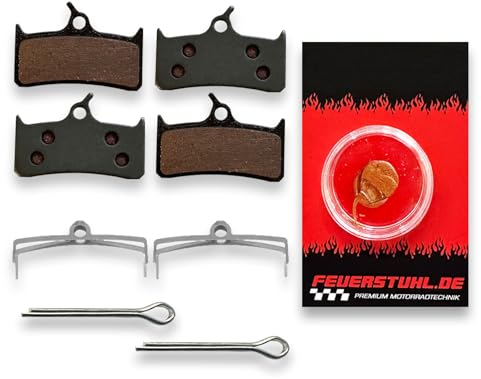 2 Sets Bremsbeläge passend für Shimano XT BR-M755E-Bike - Fahrrad - Mountainbike - Trekkingrad - Onroad/Offroad - Ognibene - Made in Italy