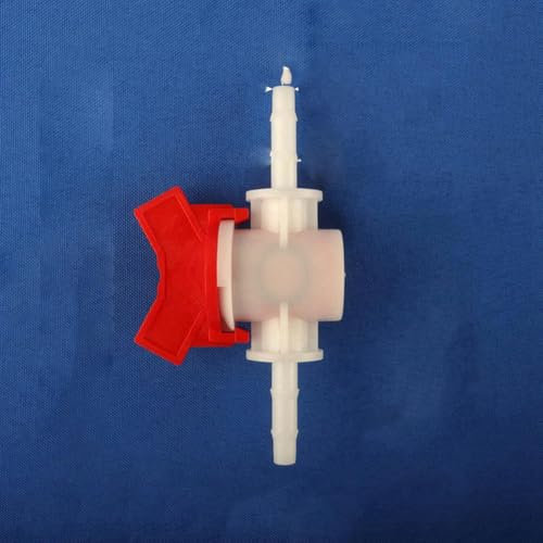 MRESXT 50~1pcs 4~32mm Equal Dia Plastic Ball Drip Irrigation Pipe Switch Aquarium Air Pump Hose Connector-50pcs-8-8mm