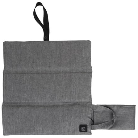Coussin chauffant, coussin de siège chauffant portable, température réglable, léger, pliable, coussin de siège chauffant USB, coussin chauffant pour stade extérieur, camping (Grey)