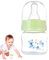 Biberon per neonato, biberon per biberon in silicone, dispenser per biberon da 50 ml con capezzolo simile al seno, biberon portatile per allattati al seno, bambini