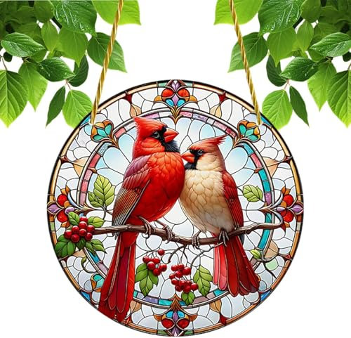 Vogel-Sonnenfänger, Basteln, Fenster-Wanddekoration, hängbar, gebeizter Acryl-Sonnenfänger, Fenster-Wanddekoration, Sonnenfänger, Ornament für Fenster