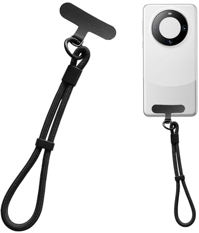 Hiemible Lanière pour Téléphone - Bracelet Anti-Vol pour Smartphone - Porteur Anti-Chute pour Smartphone Solution pour Activités Quotidiennes pour Navette, Randonnée, Réunion, Rendez-vous, Voyage