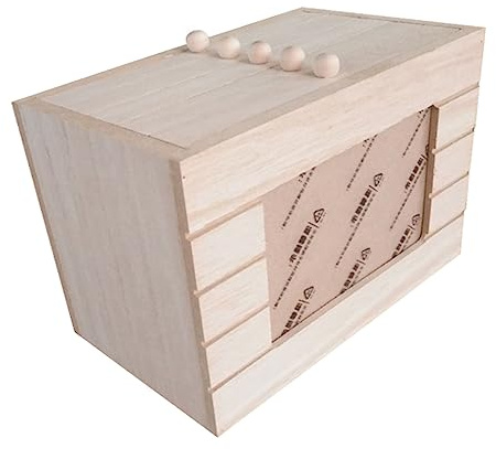 OUFGXZL Scatola portafoto in Legno da 6 Pollici, Album commemorativo for Neonati, Cornice portafoto, Regalo