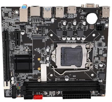 Tangxi B75 CONSATURA Computer CONSEGLIO, LGA 1155 Socket DDR3 SDRAM 16GB Max M.2 NVME NGFF ATA3.0 PCIE, con Alimentazione a 6 Fasi PCB a 8 Strati, per Core I3 I5 I7 E3 V2 Celeron