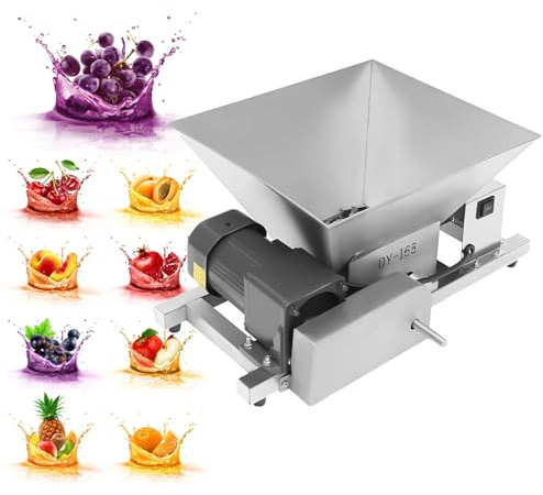 Molinillo de frutas eléctrico de 4 l, picador de pan de 60 W, for triturar fruta, pan y azúcar moreno.