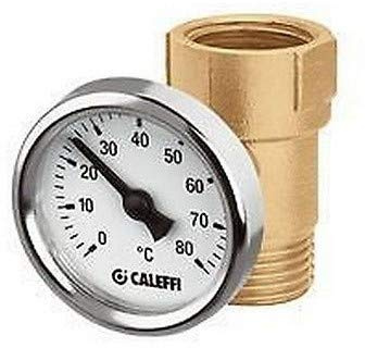 657400 1/2M x 1/2 F Anschluss für 1/2Thermometerhalter. CALEFFI