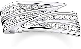 THOMAS SABO Ring Blätter silber 925 Sterling Silber TR2283-051-14