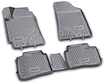 Element 3D Gummimatten Passgenaue Fußmatten KIA Cerato 2009-2013 4tlg