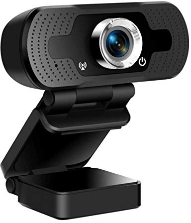 Webcam 1080P Full HD USB Cámara de Video Web CAM con Micrófono PC Ordenador Chat Videollamadas Videoconferencias Conferencia