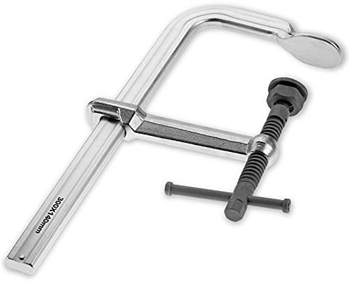 KANCA- HDC-600 Heavy Duty Clamps, Clamping Force 12,000 N, Opening 24 INCH, Drop-Forged F-Clamp, Welding Tools, Bar Clamp, 600 MM