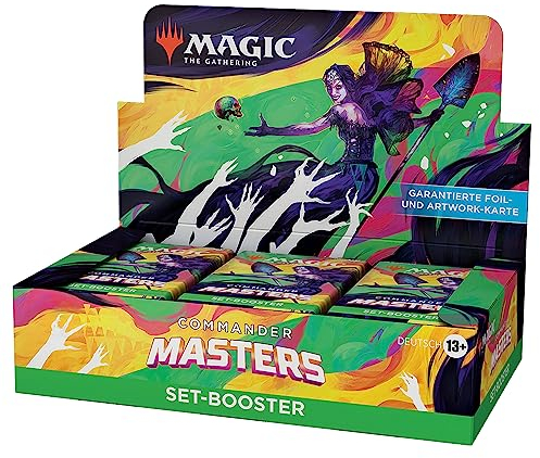 Magic: The Gathering Commander Masters Set-Booster-Display, 24 Booster (360 Magic-Karten - Deutsche Version)