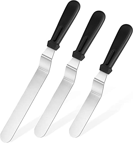 Palette Knife for Baking and Decorating - Offset Spatula for Icing Cakes - Art Painting - Mixing Scrapper