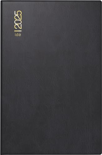 rido/idé Taschenkalender Mod. partner/Industrie I 2025 | A7, Kunststoff, schwarz