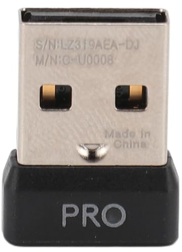 Tosuny Receptor de Ratón Dongle USB, Receptor de Ratón USB de Repuesto para Ratón Inalámbrico G Pro, Adaptador de Receptor de Ratón Inalámbrico 2,4G para G Pro, Plug and Play