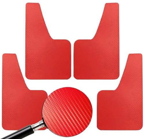 Paraspruzzi Ruota Per Citroen Per Jumper Dal 1990 In Poi (244 250 290) Paraspruzzi Paraspruzzi Fender 4 Pezzi Paraspruzzi Racing/Rally Paraspruzzi Auto(4Pcs Red)
