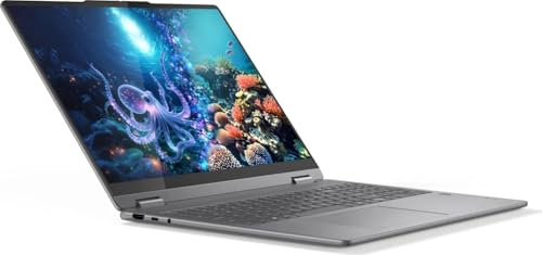 Lenovo Yoga 7i 2-in-1 Laptop | Copilot+ PC AI | 16 2.8K OLED Display | Intel Core Ultra 7 | 32GB RAM | 1TB SSD | Intel Arc Grafik | Windows 11 | QWERTZ | Luna Grey | 3 Monate Premium Care | inkl. Pen
