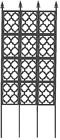 Treillis de Jardin extérieur pour Plantes grimpantes, légumes et Fruits, Hauteur 150, 190, 230, 270 cm, Panneau de Support Pliable pour Plantes, pour pelouse, terrasse, décoration en Pot (di