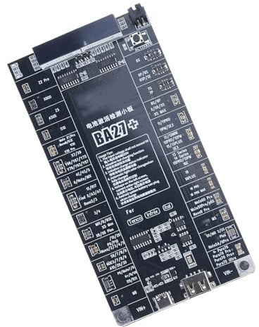 GKYQVE Panel de detección de placa de activación de batería adecuado para varios modelos, reparación de teléfono, carga rápida y reparación de batería móvil de corte automático
