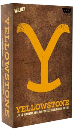 Yellowstone - Juego de Mesa de Estrategia Inspirado en la Serie Yellowstone | Juego Competitivo de Gestión y Decisiones para Amigos y Familias | Edición en Español para Fans de la Serie