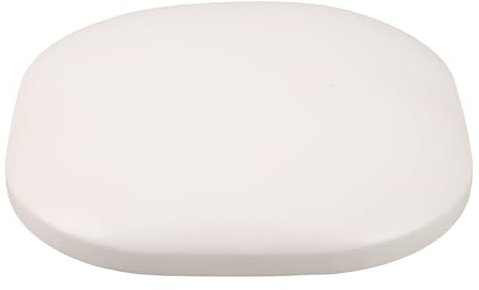 Homoyoyo Coussin Repose-mains pour Manucure 16x16x2,5 Cm Blanc Brillant, Support Ergonomique pour Ongles et Coude, Accessoire Hygiénique et Solide pour Salon de Beauté et Nail Art