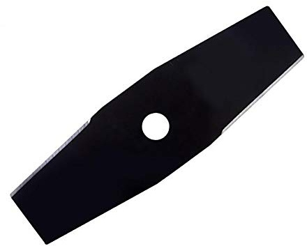 TF Cortador de Malas Hierbas de Metal y Cuchillas de Desbrozadora de 2 Dientes, Negro, 305 mm x 90 mm